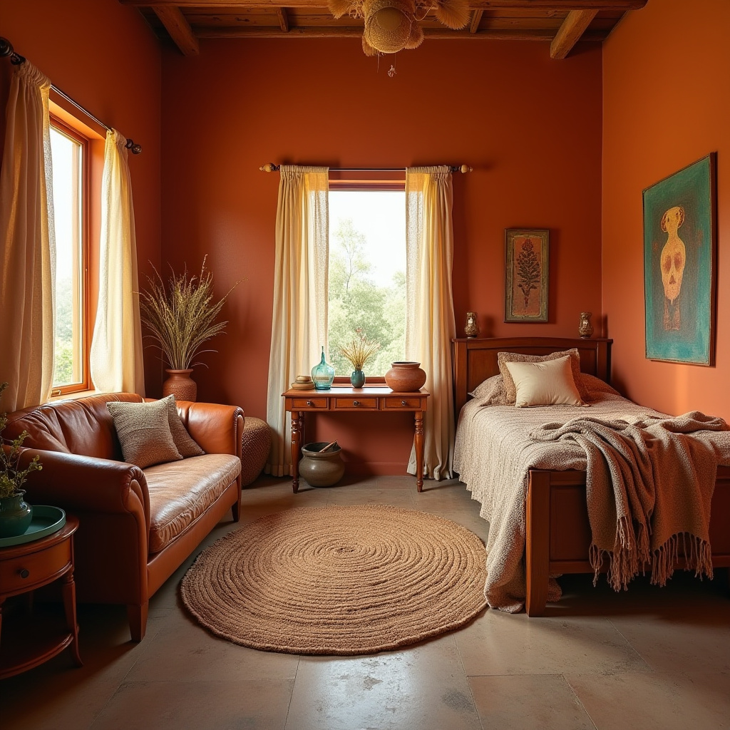 boho teen bedroom 33