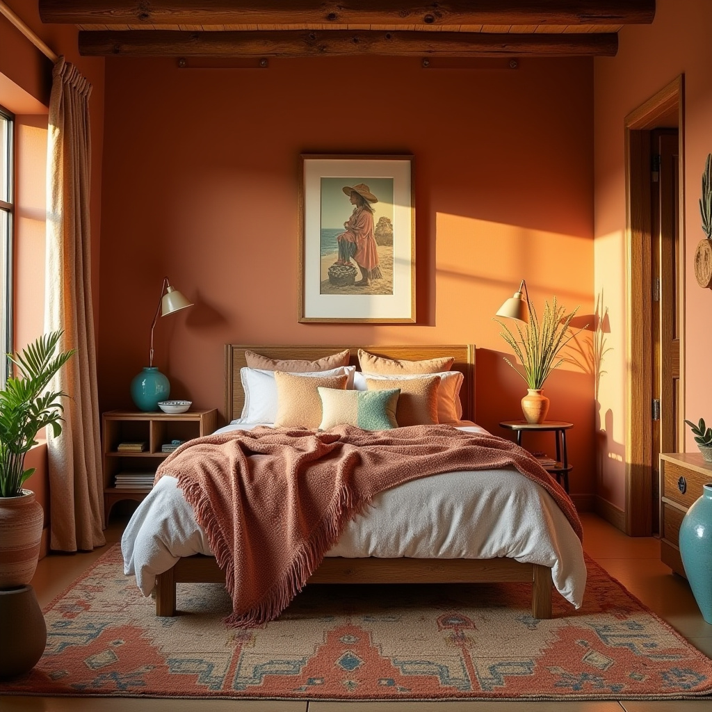 boho teen bedroom 34