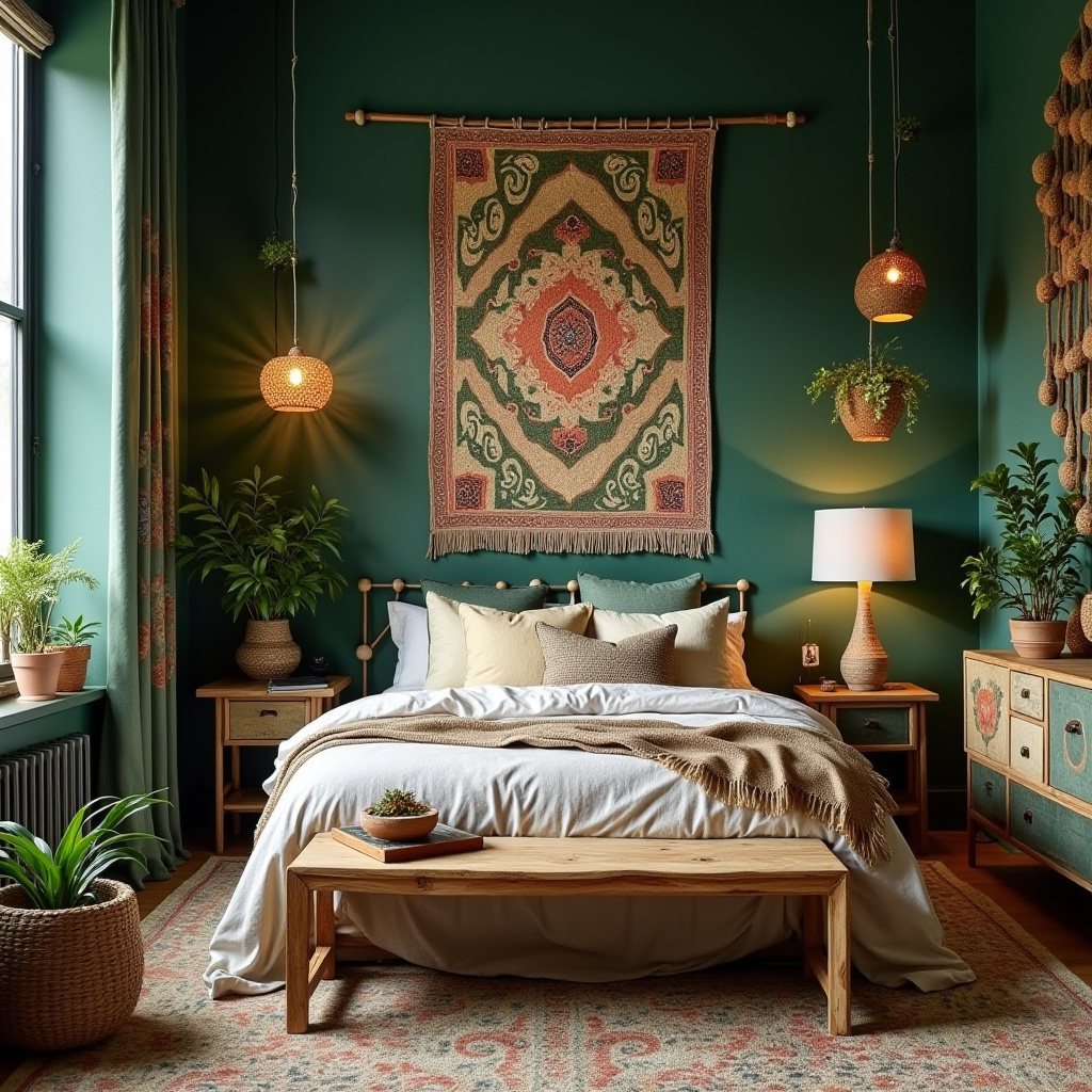 boho teen bedroom 4