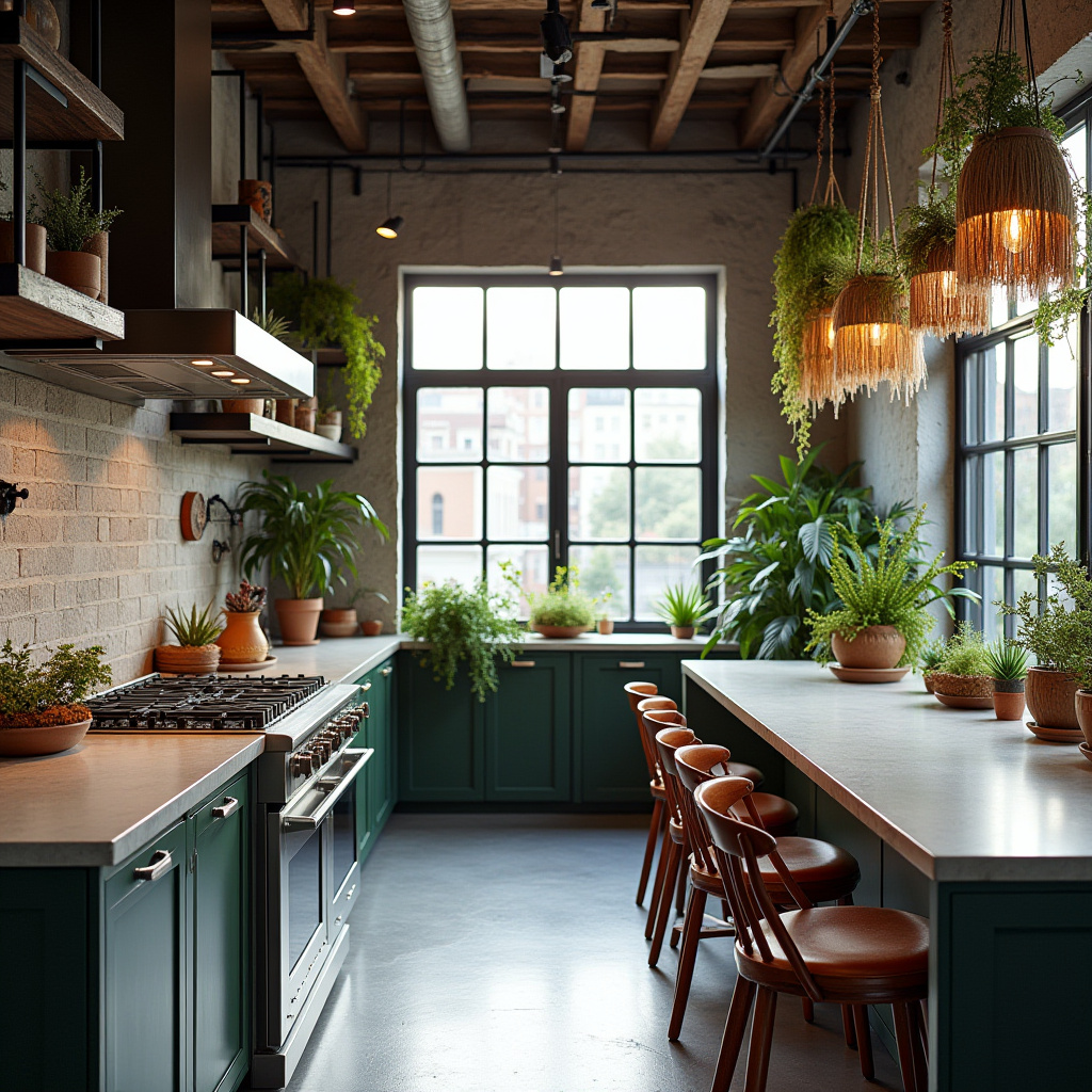 boho theme kitchen 12