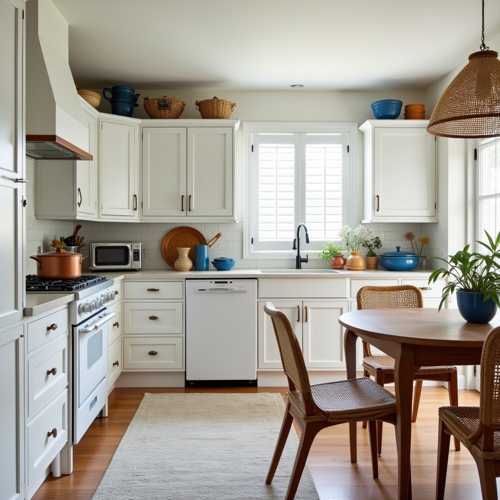 boho theme kitchen 26