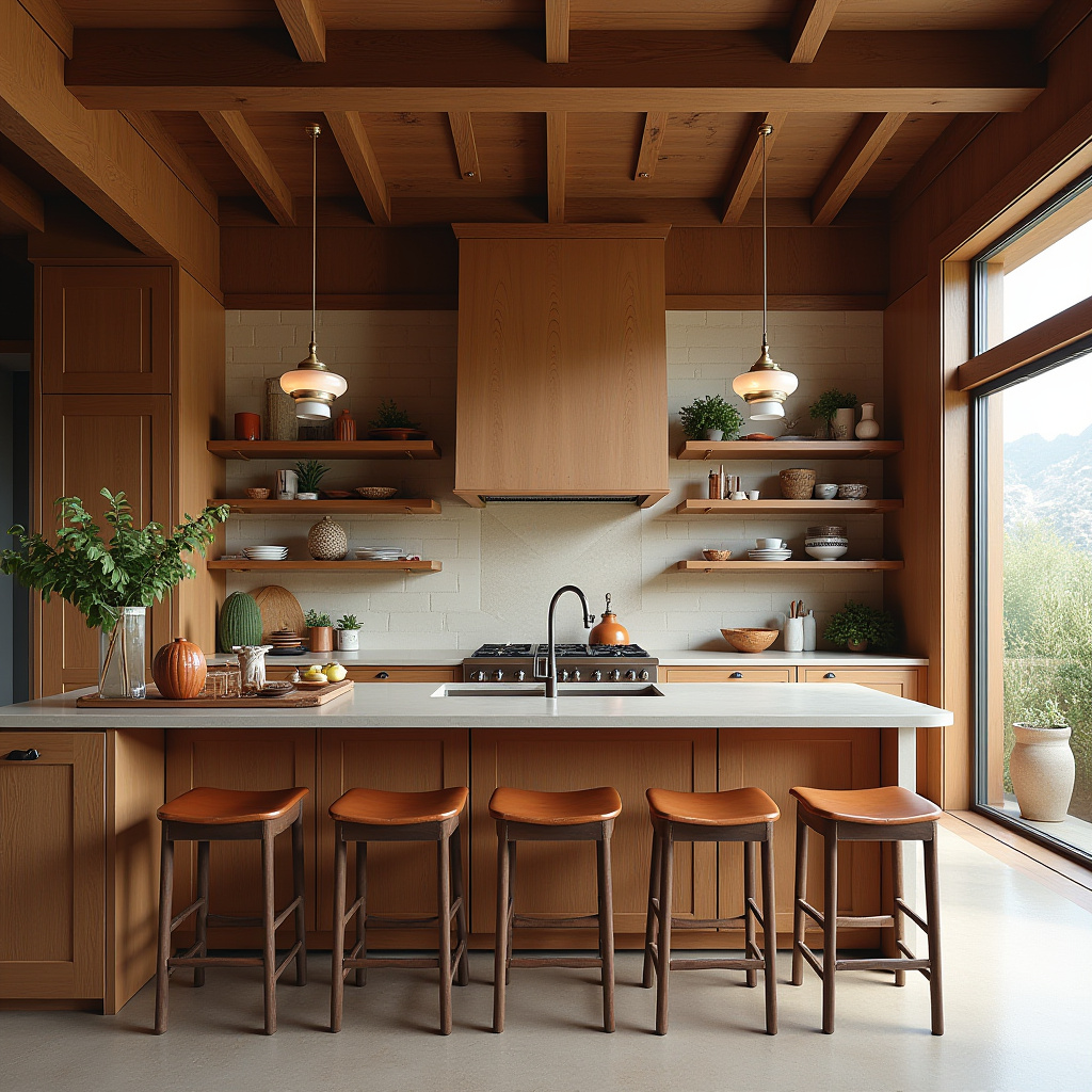 boho theme kitchen 27
