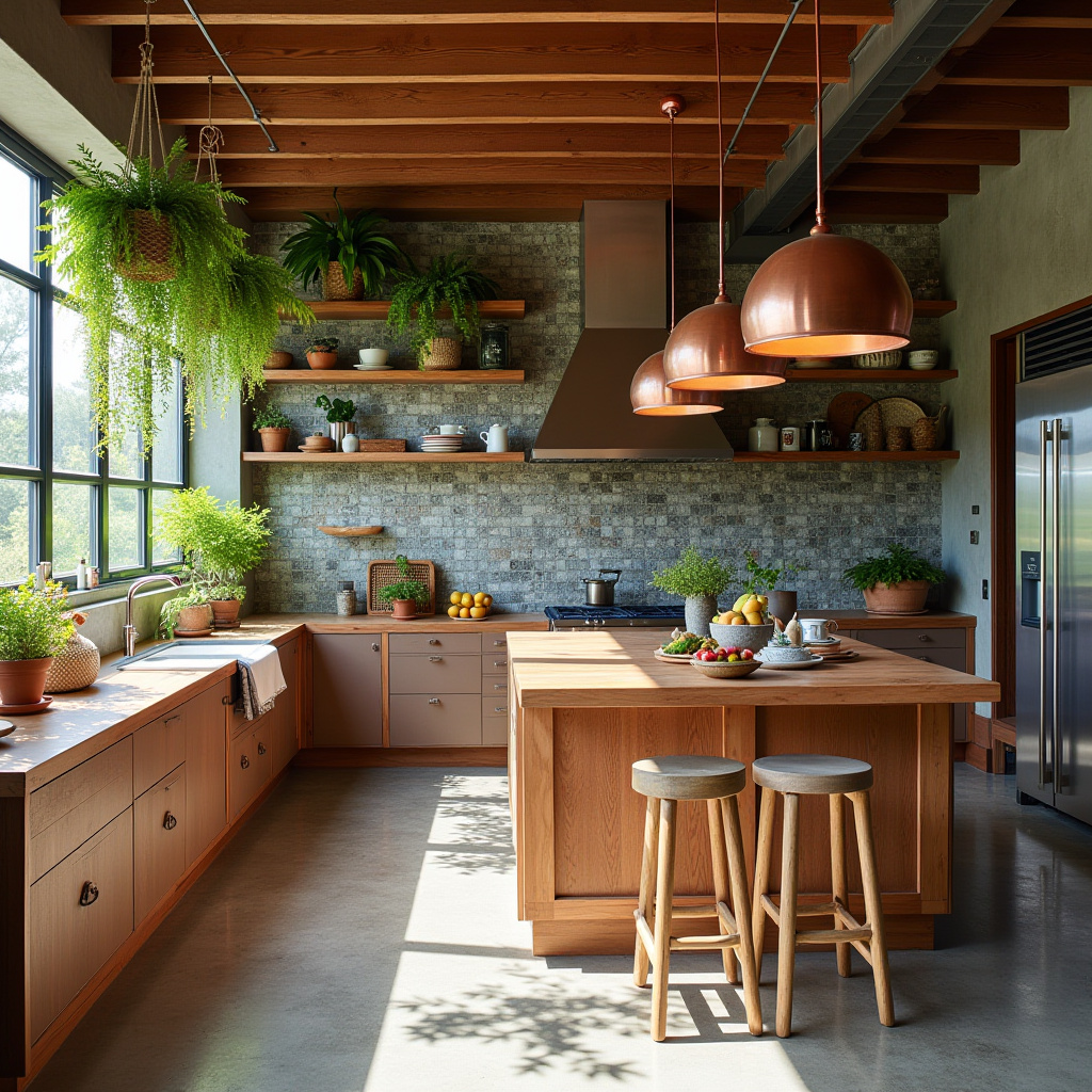 boho theme kitchen 3