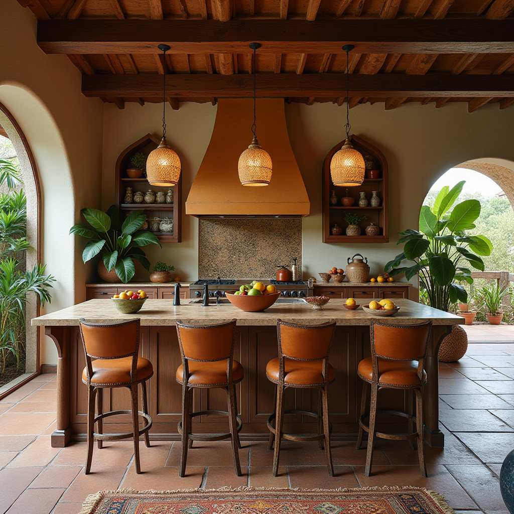 boho theme kitchen 5