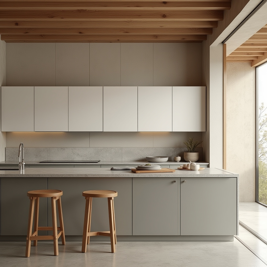 boho two tone kitchen cabinets 30