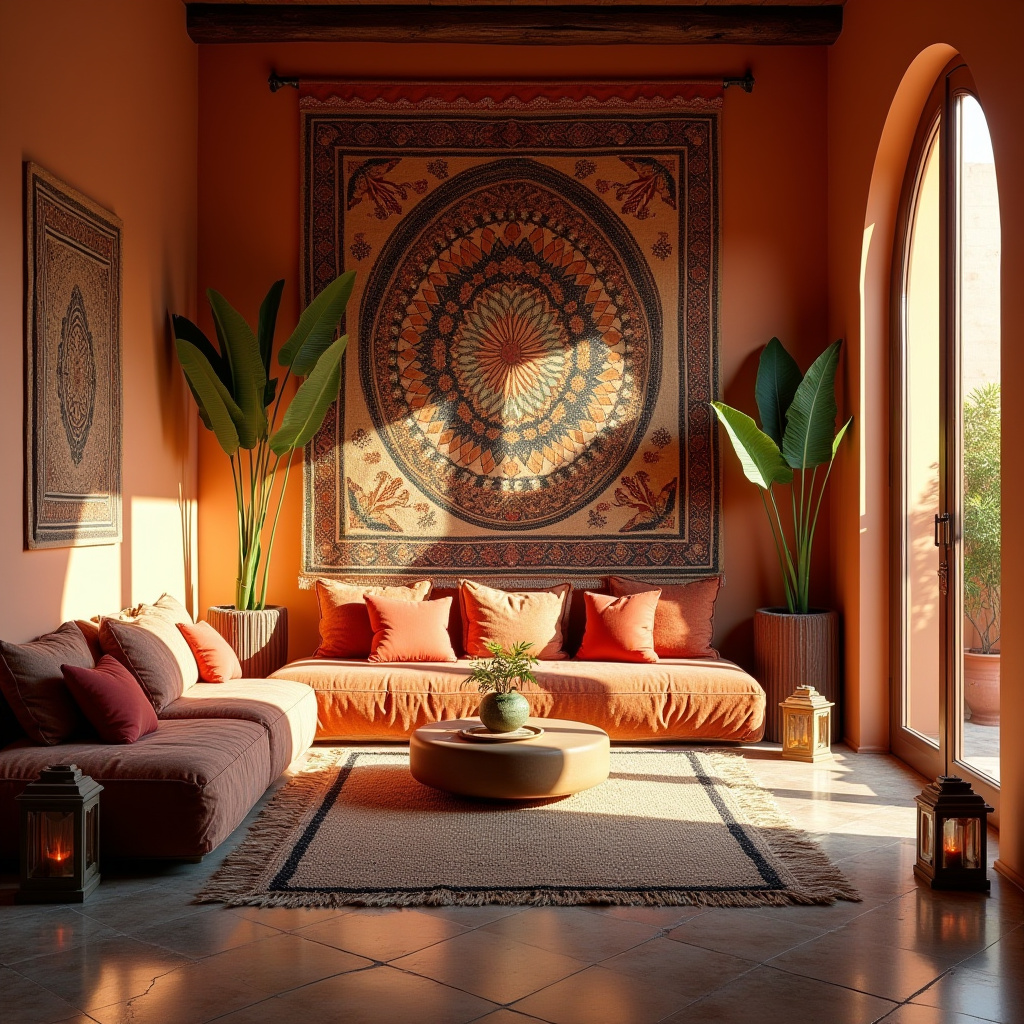 boho wall art living room 25