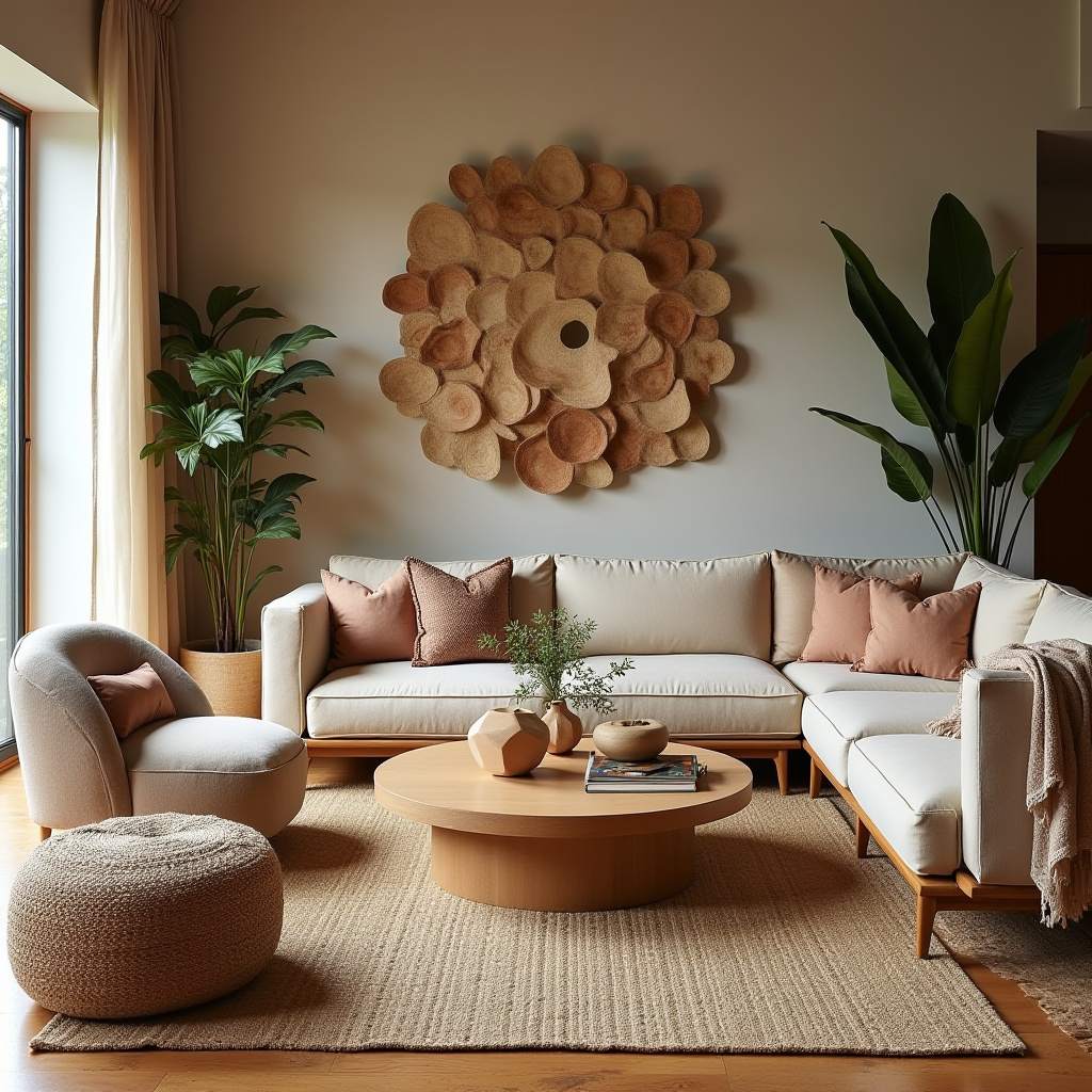 boho wall art living room 37