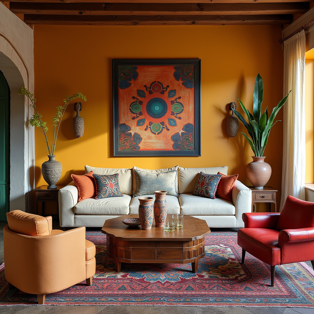boho wall art living room 39