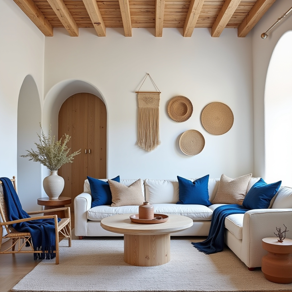 boho western living room 12