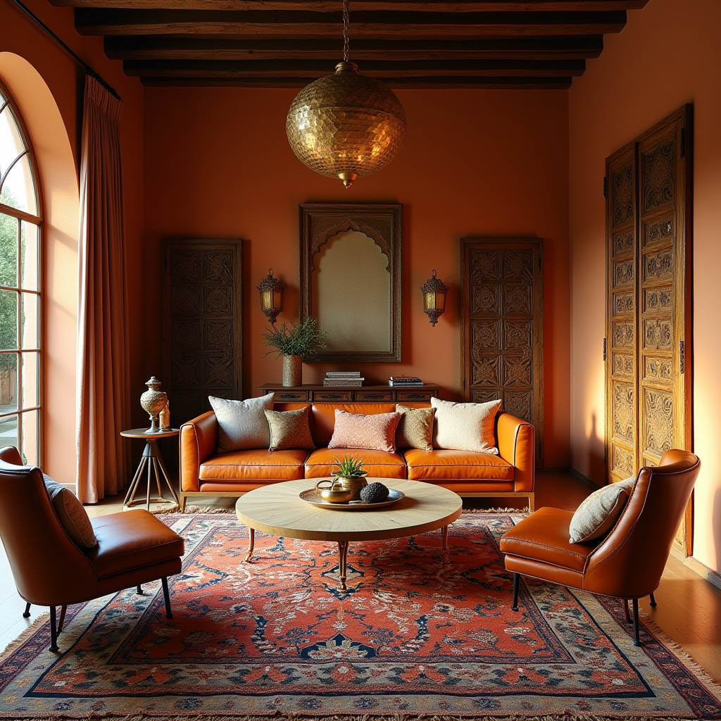 boho western living room 20