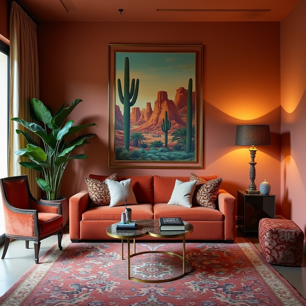 boho western living room 31