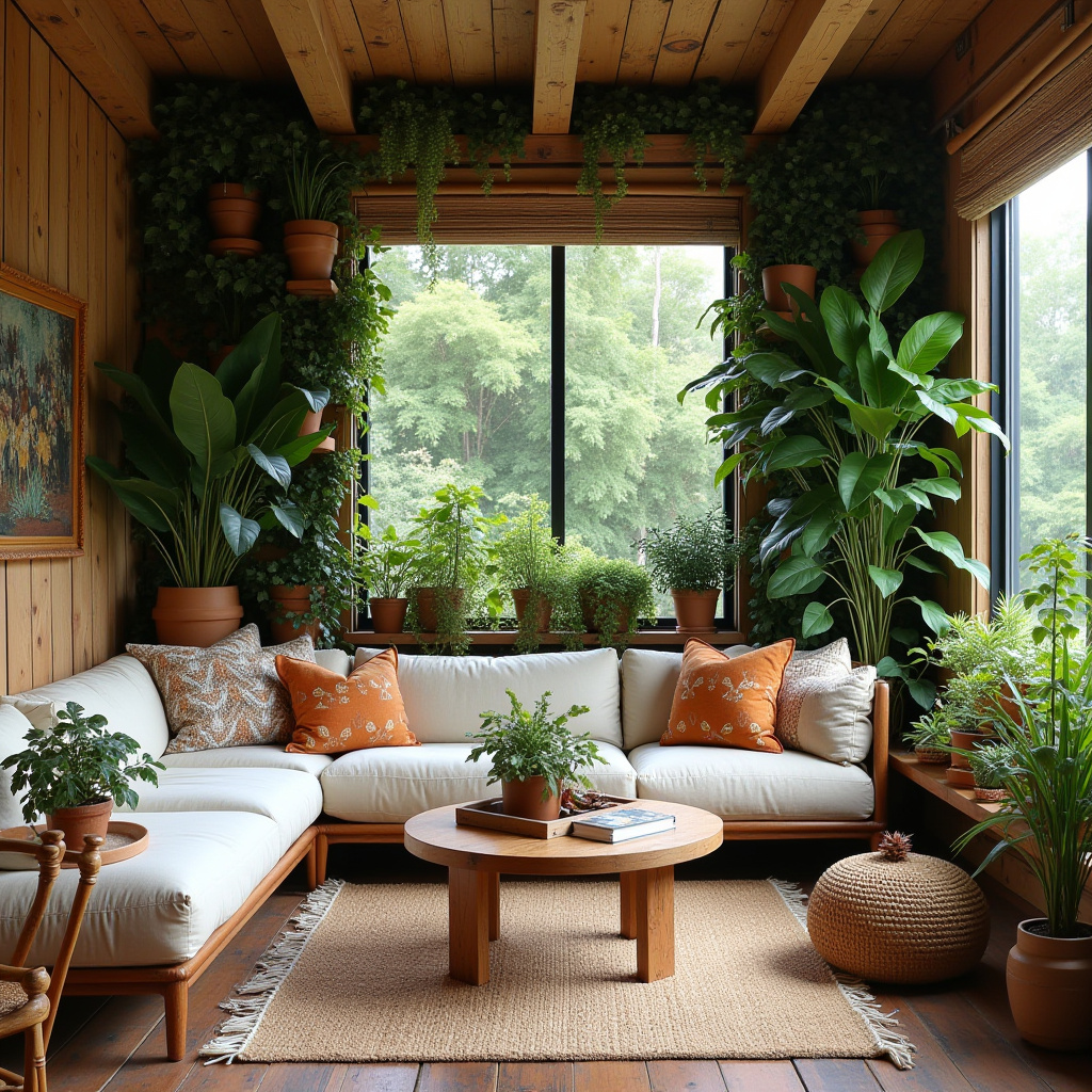 boho western living room 34