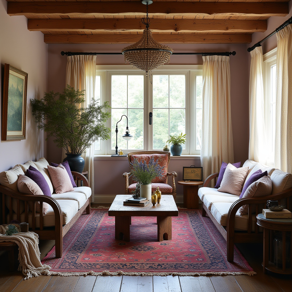 boho western living room 35