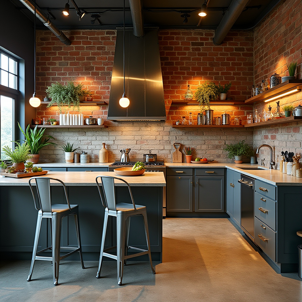 bright boho kitchen 13