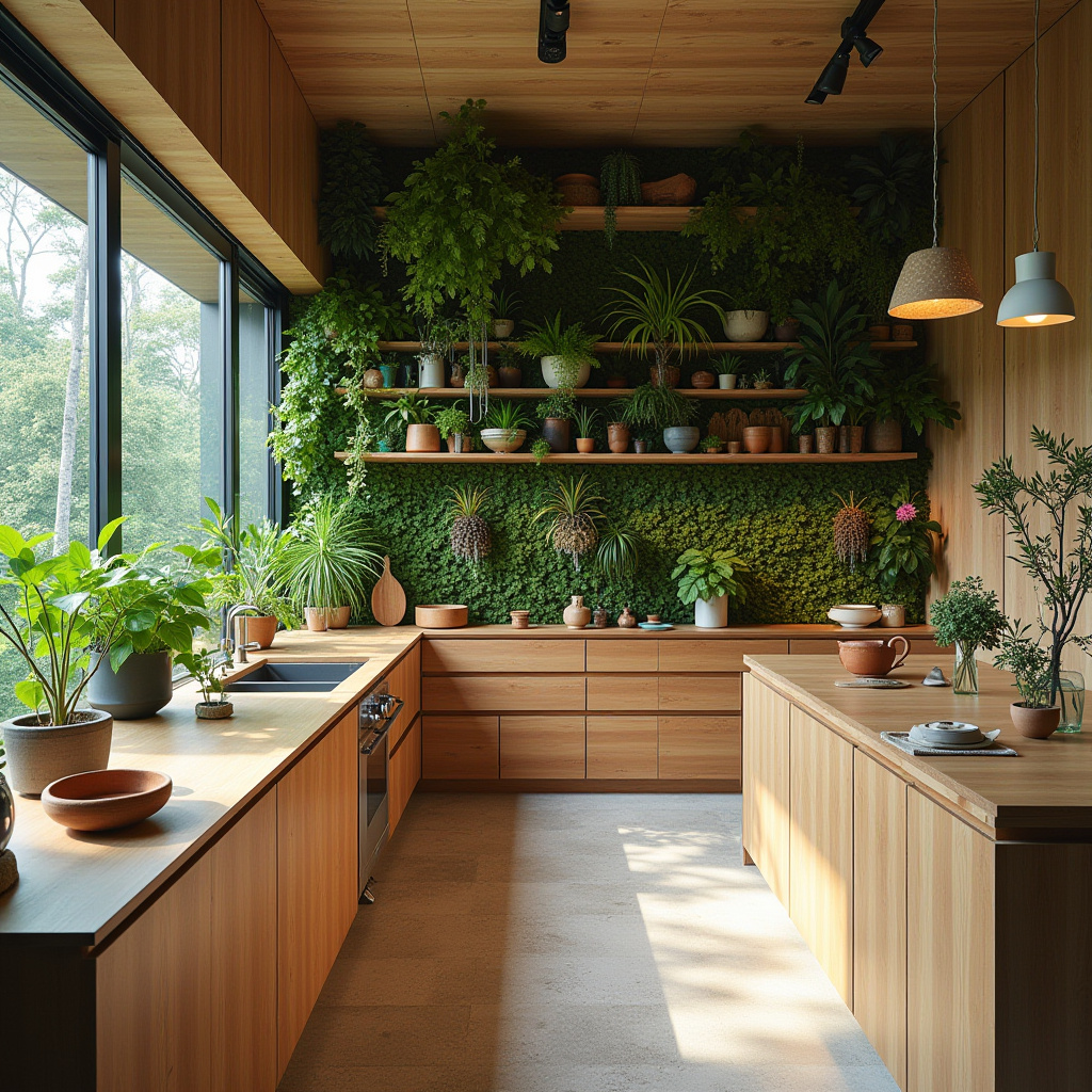 bright boho kitchen 22