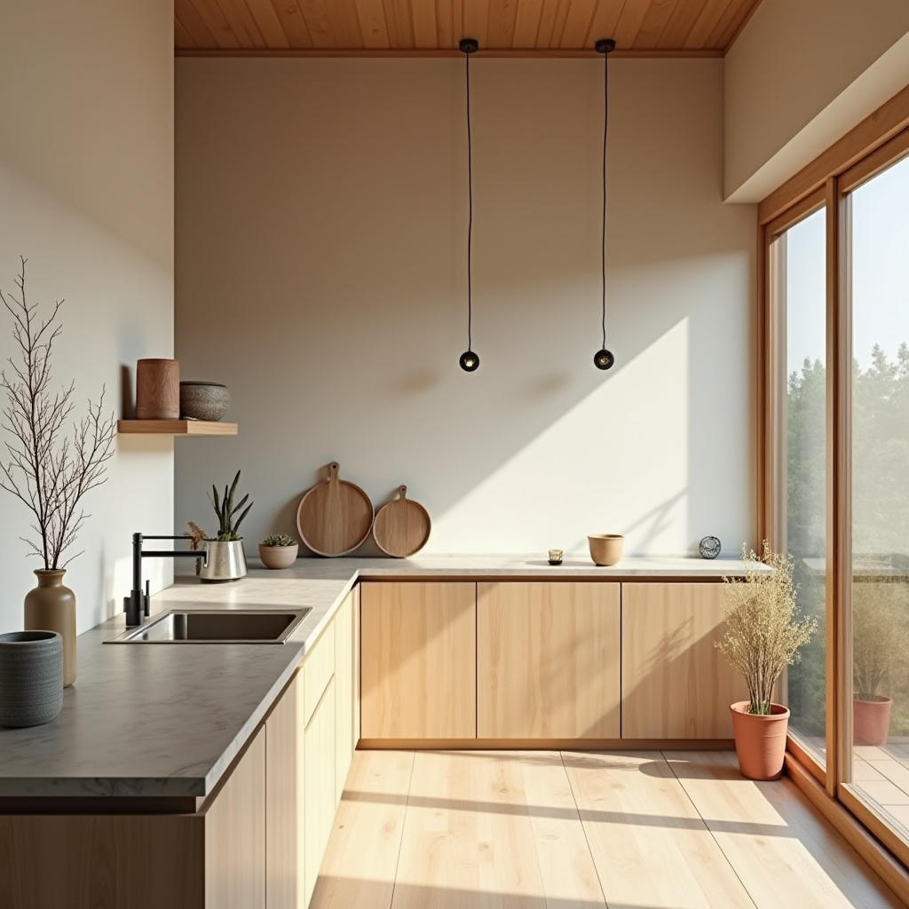 bright boho kitchen 34