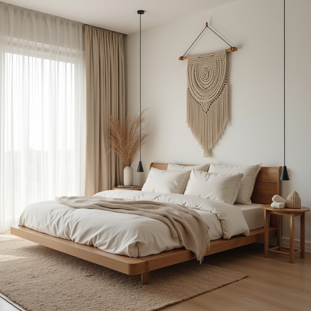 coastal boho bedroom 11