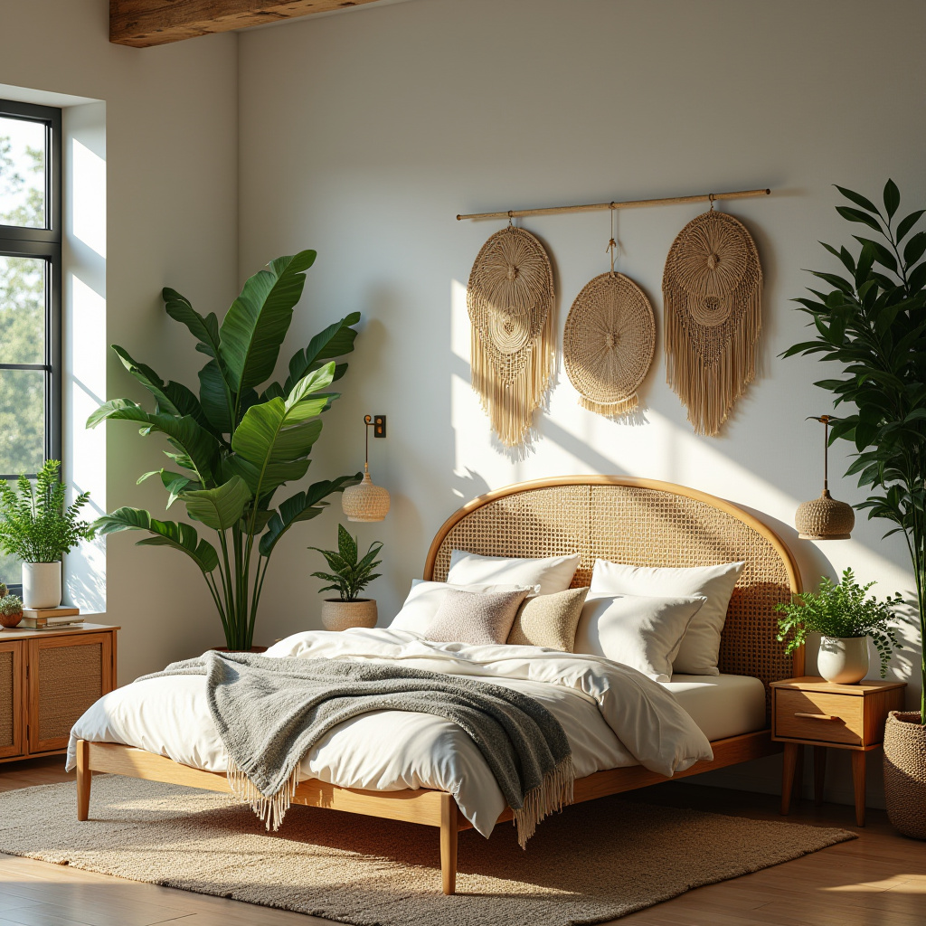 coastal boho bedroom 13