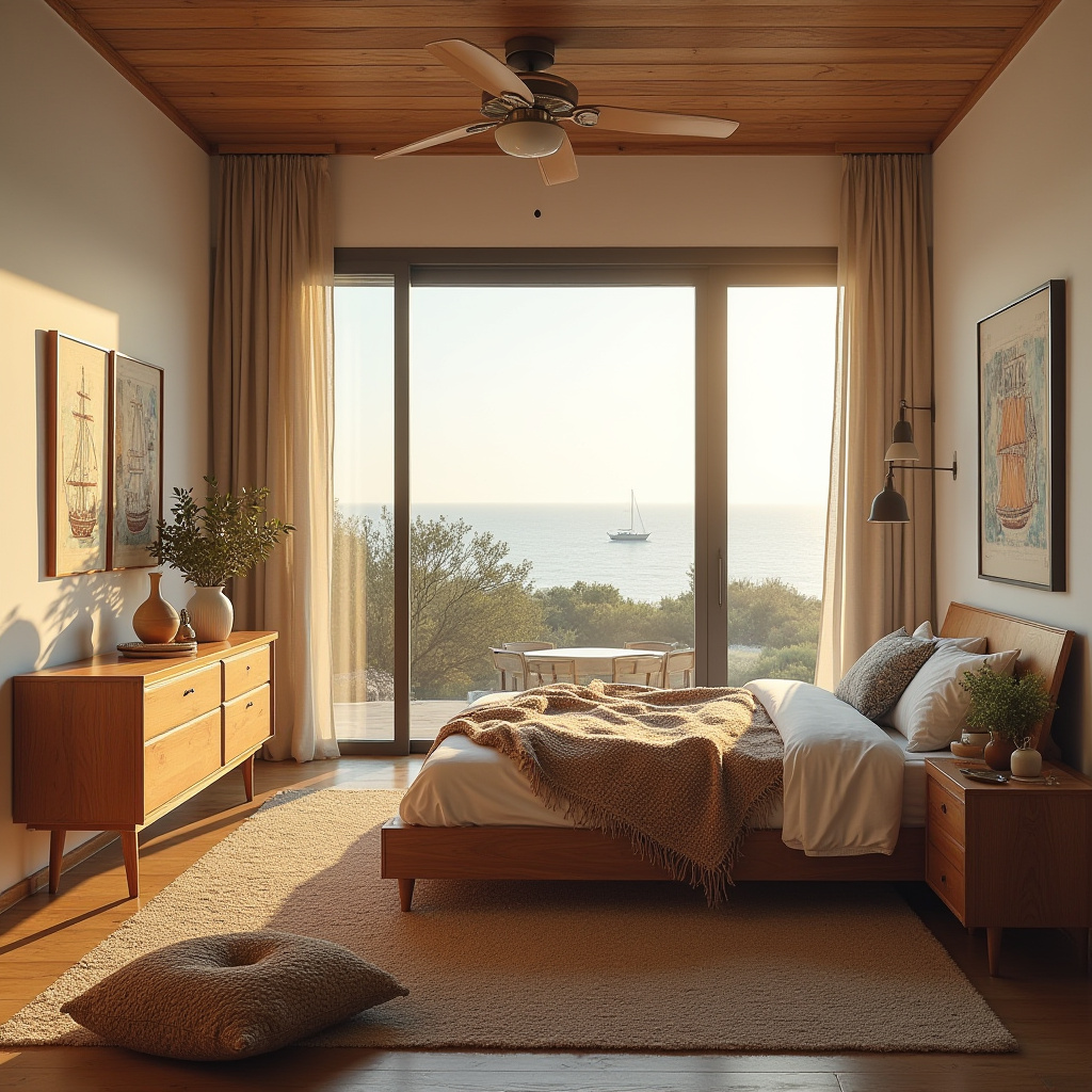 coastal boho bedroom 26