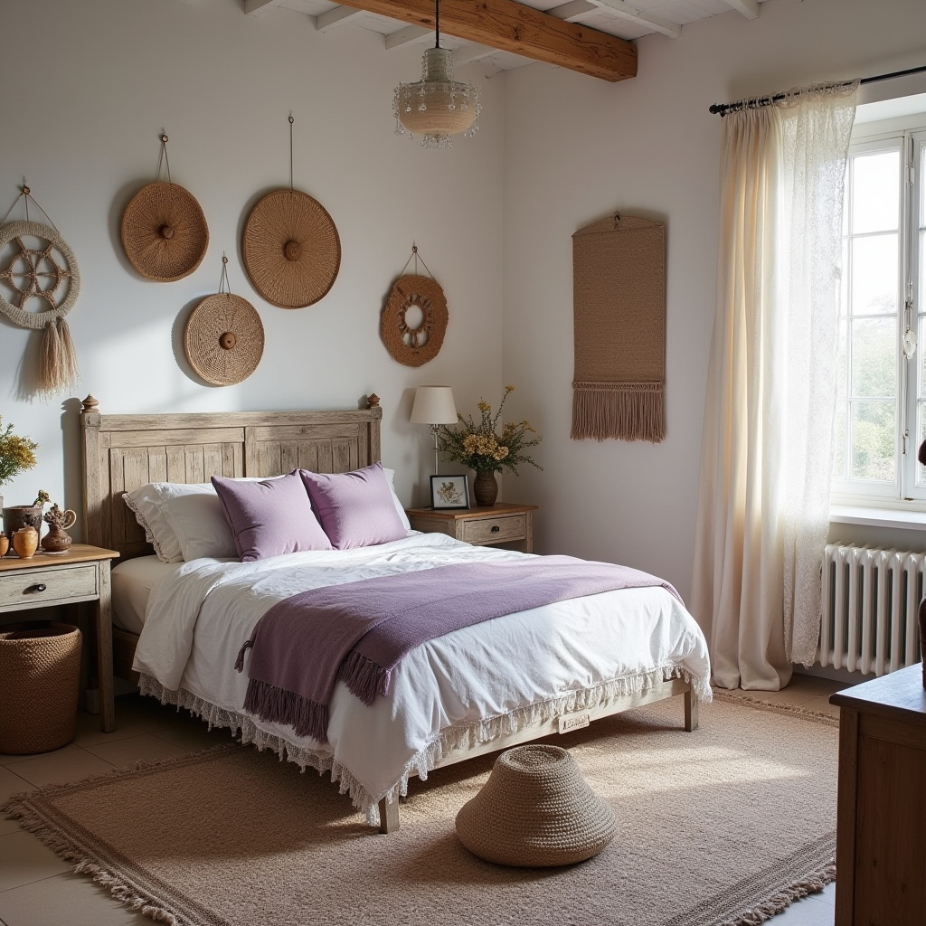 coastal boho bedroom 29