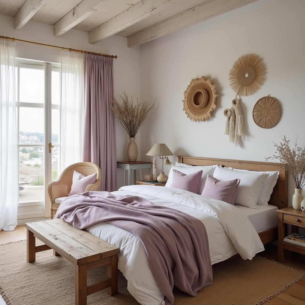 coastal boho bedroom 30