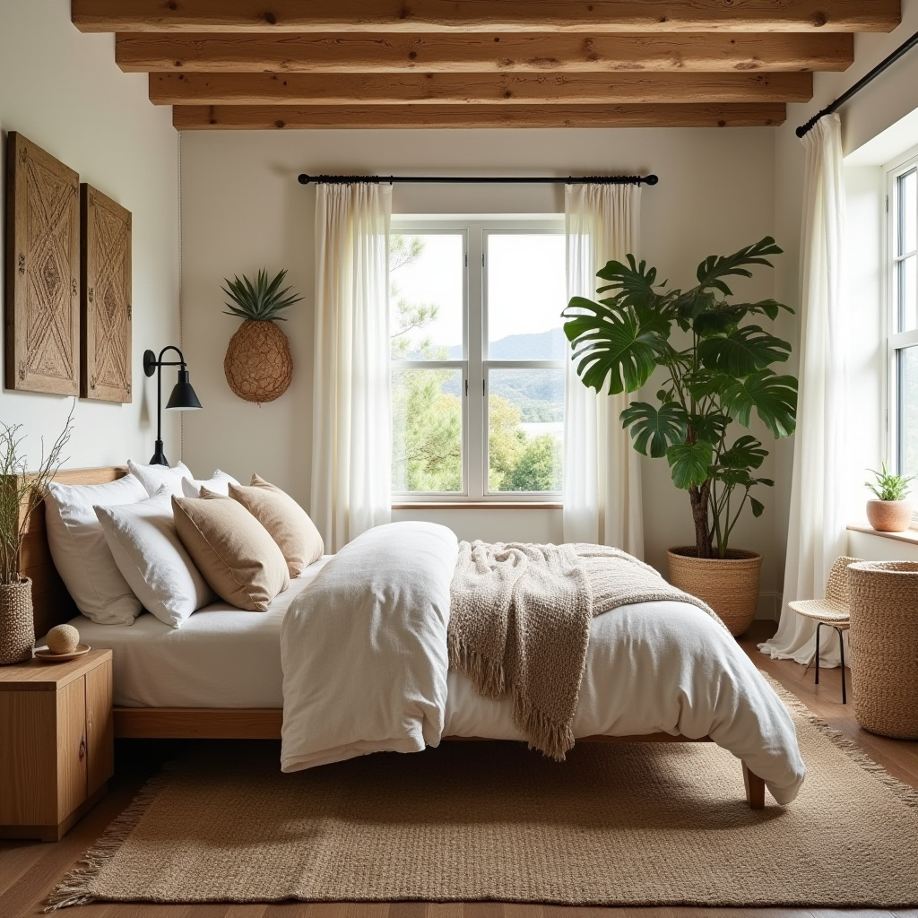 coastal boho bedroom 40