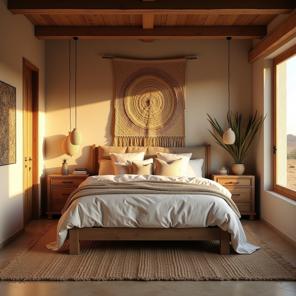 coastal boho bedroom 7