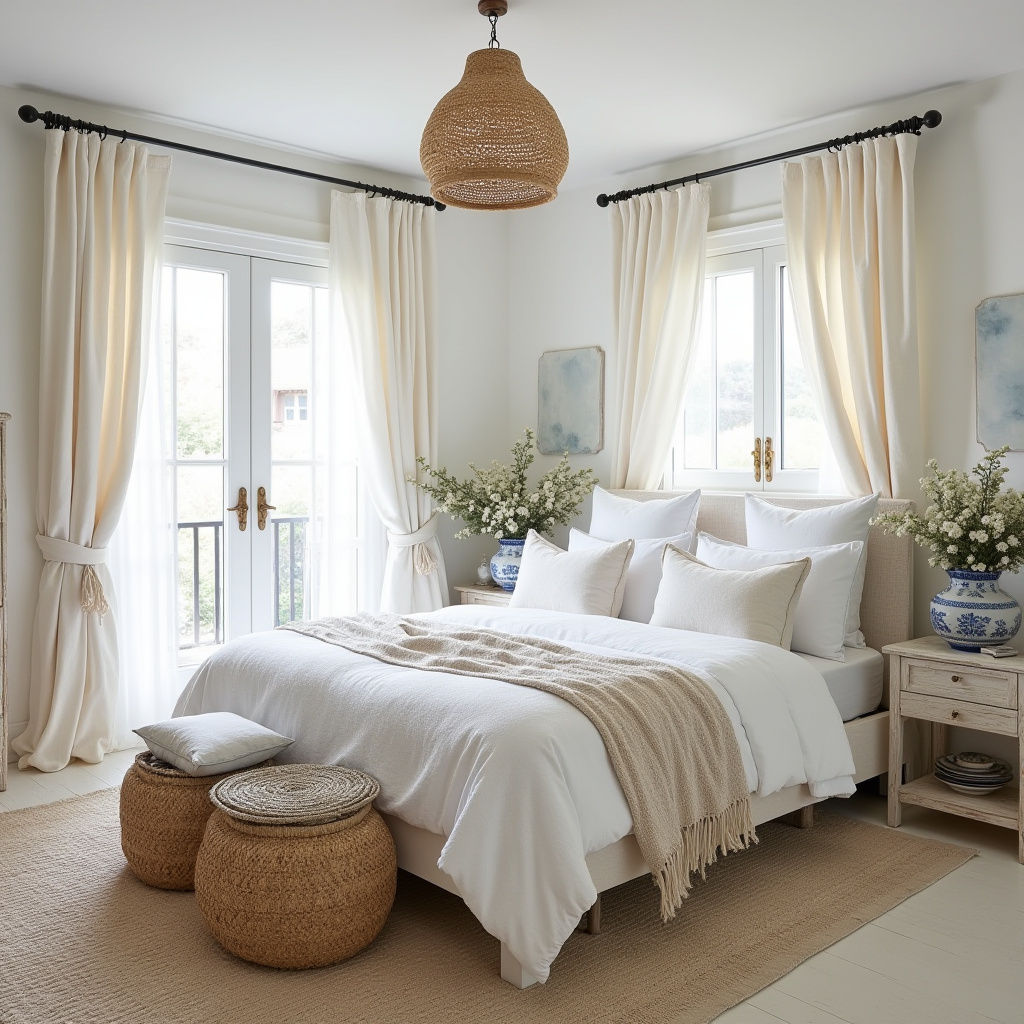 coastal boho bedroom 9
