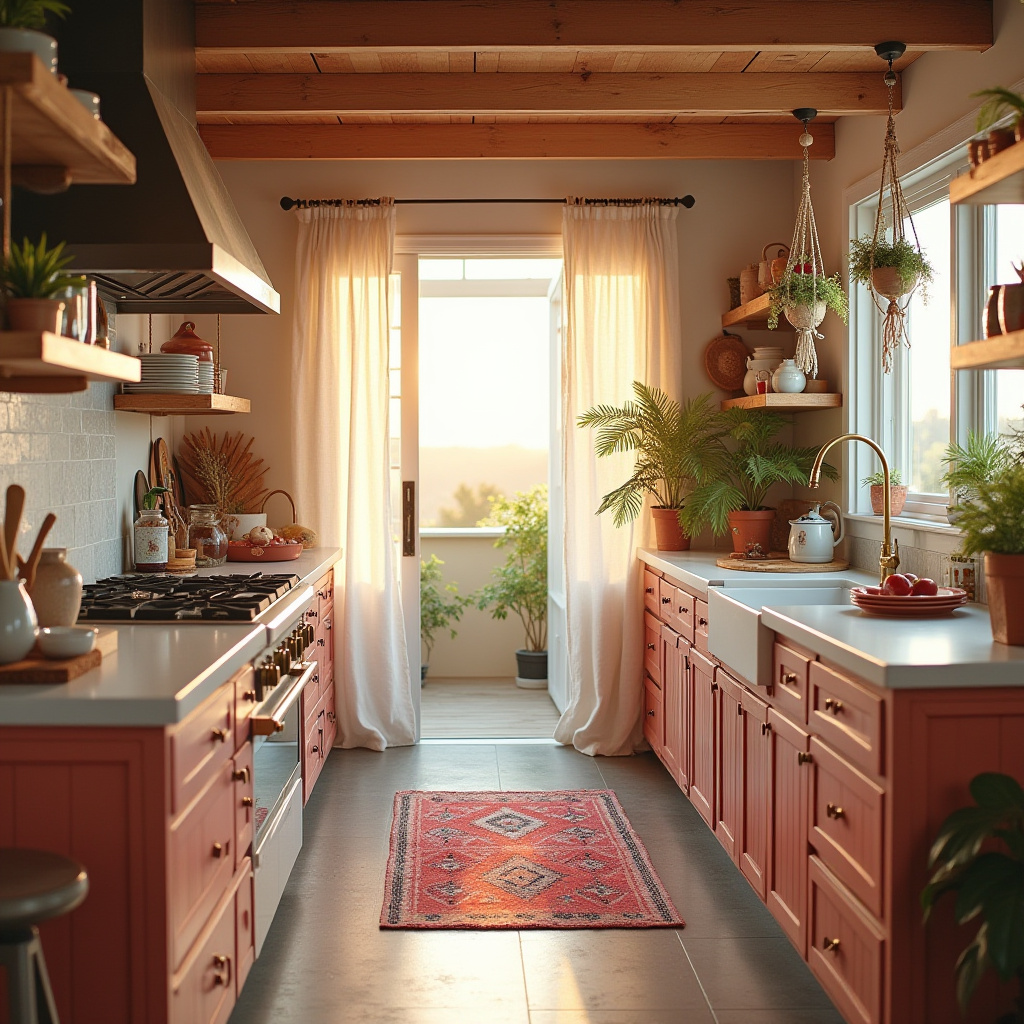 coastal boho kitchen 10