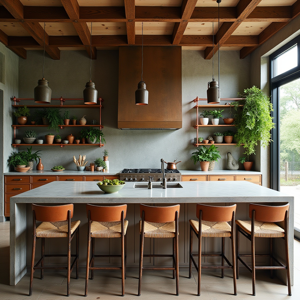 coastal boho kitchen 15