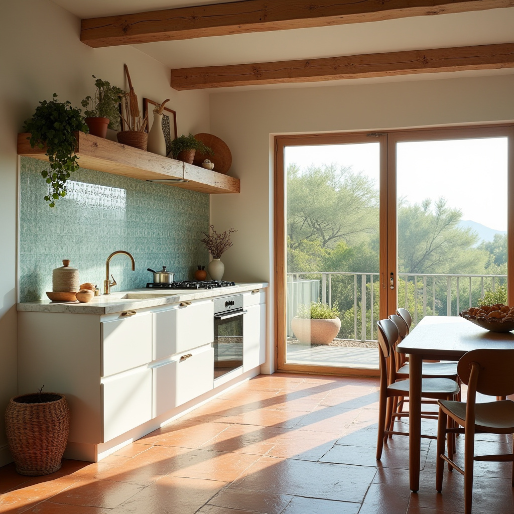 coastal boho kitchen 4