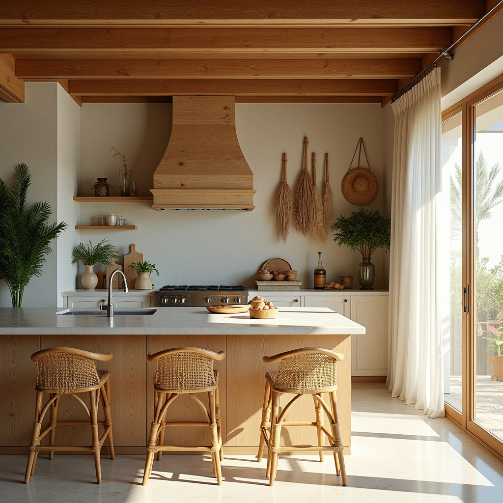 coastal boho kitchen 6