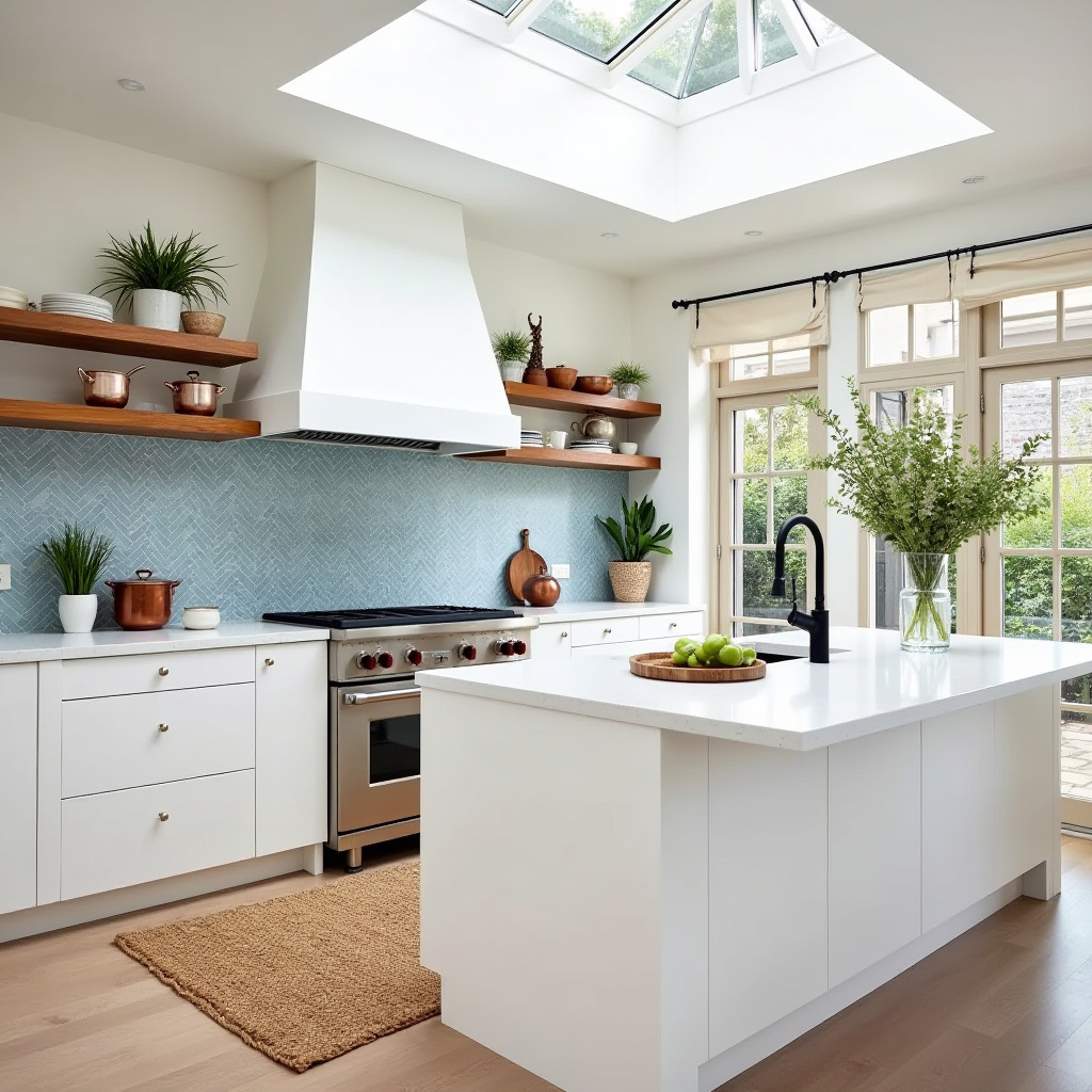 coastal boho kitchen 7