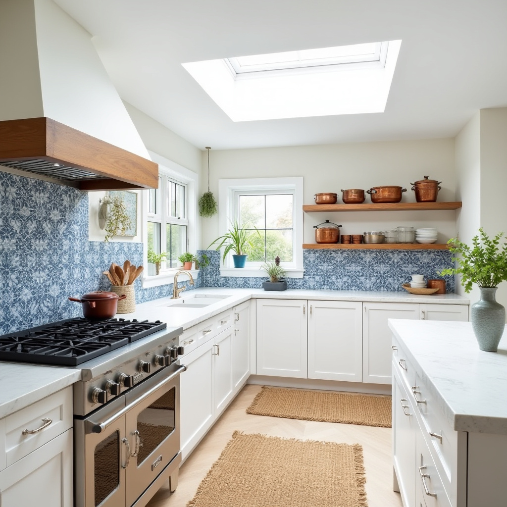 coastal boho kitchen 8