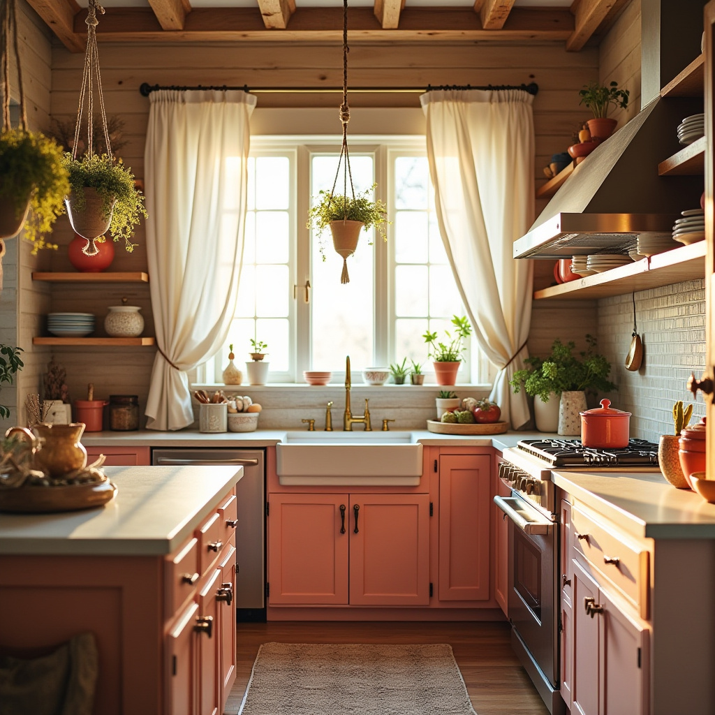 coastal boho kitchen 9