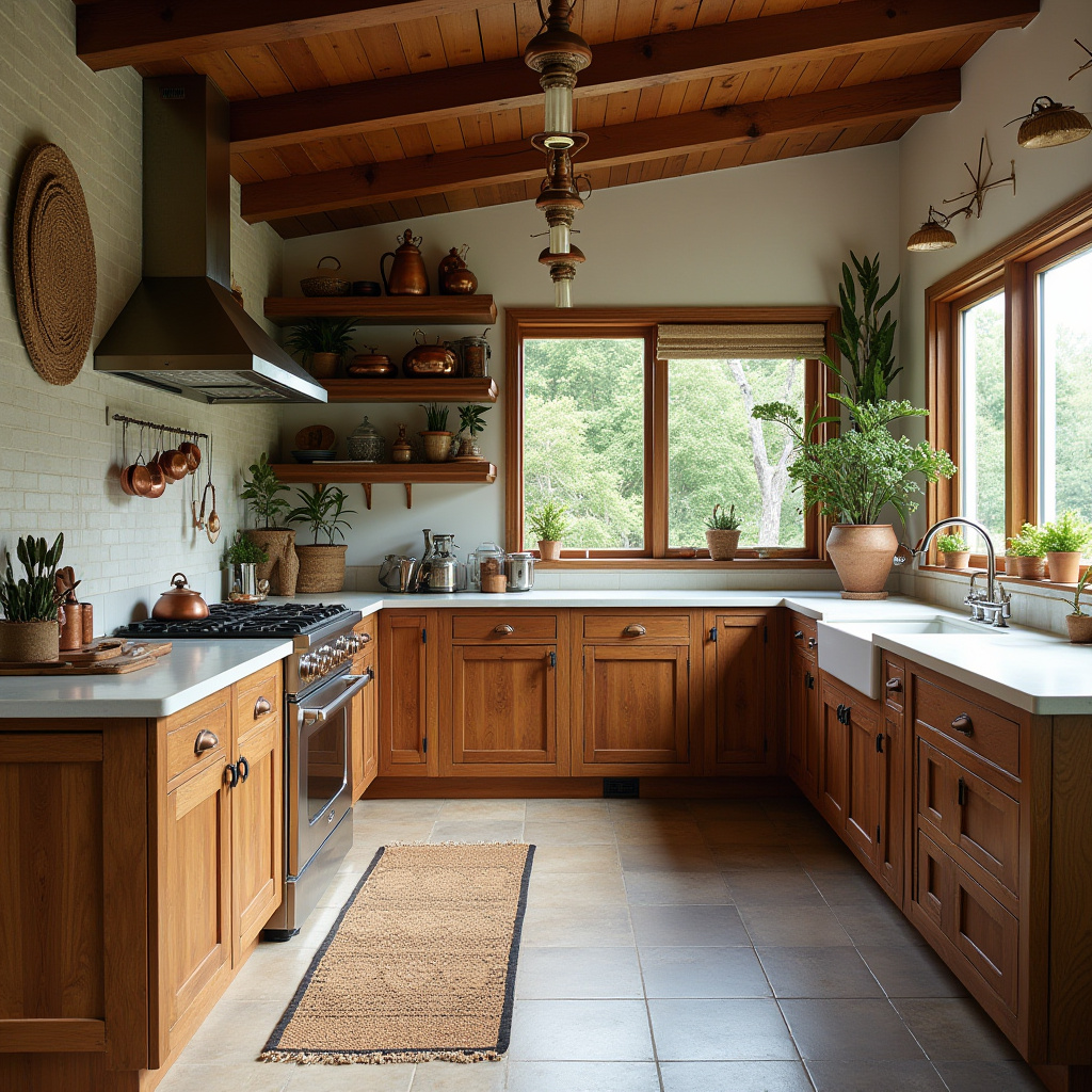 colorful boho kitchen 30