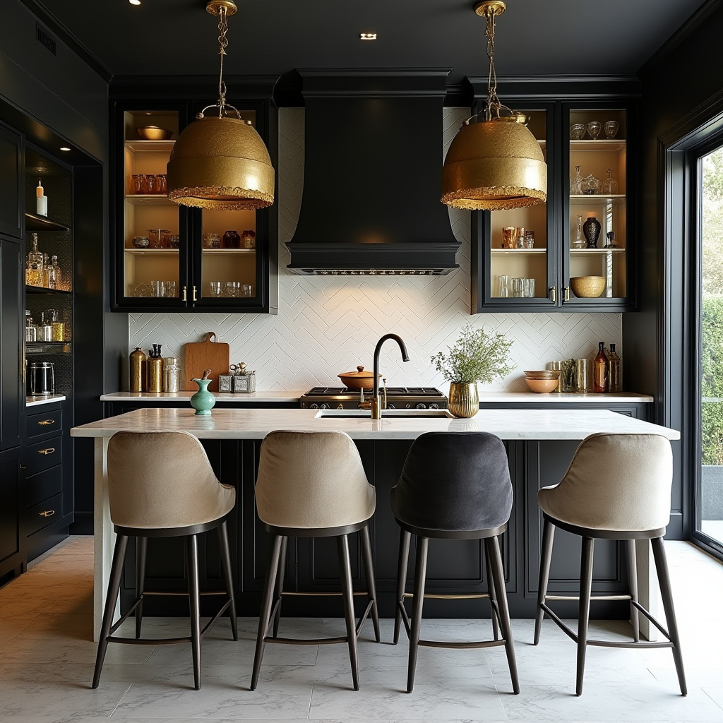 colorful boho kitchen 36