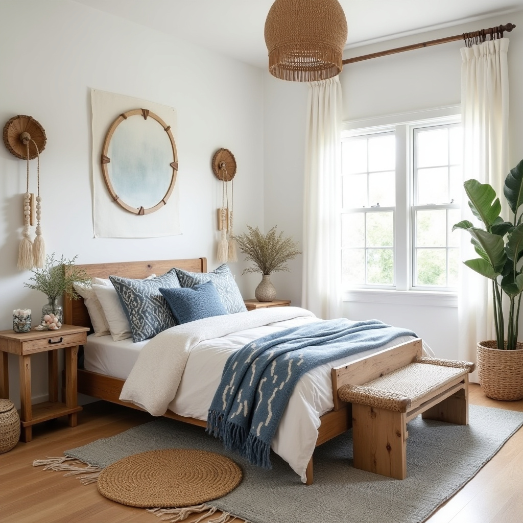 cozy boho bedroom 13