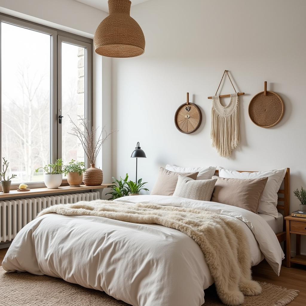 cozy boho bedroom 18