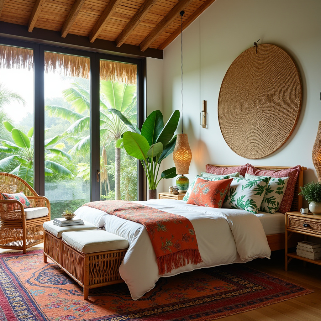 cozy boho bedroom 25