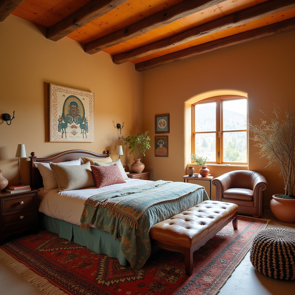 cozy boho bedroom 31