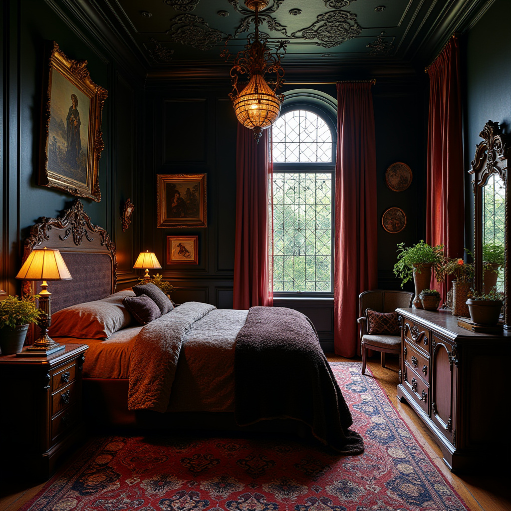 cozy boho bedroom 36