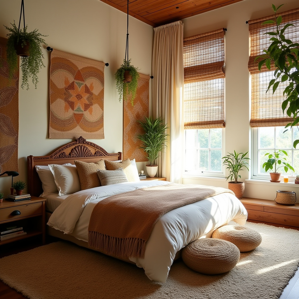 cozy boho bedroom 4