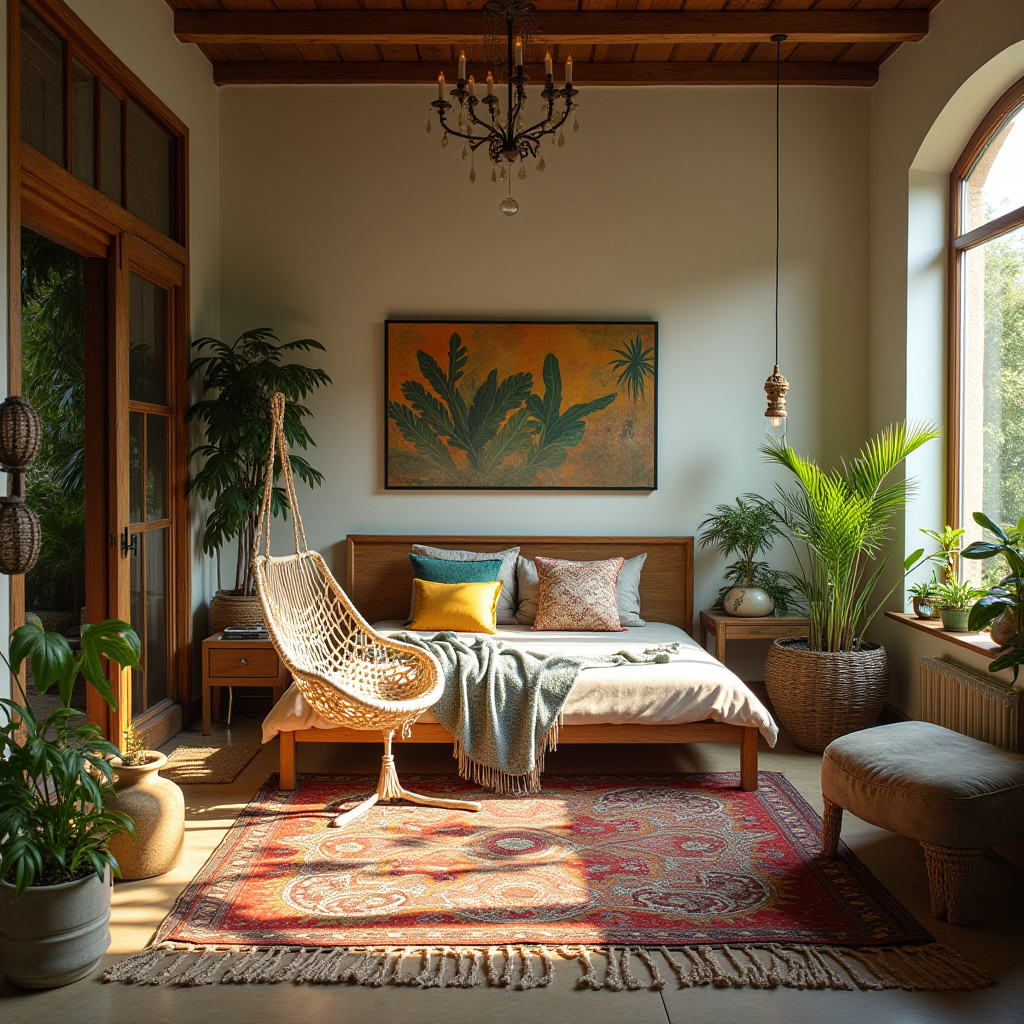 cozy boho bedroom 6