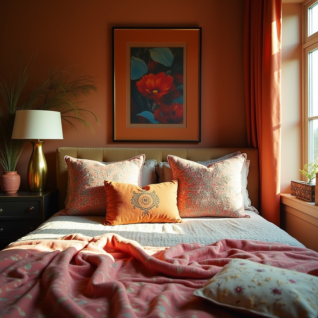 cozy boho bedroom 7