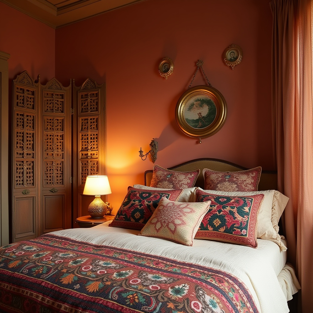 cozy boho bedroom 8