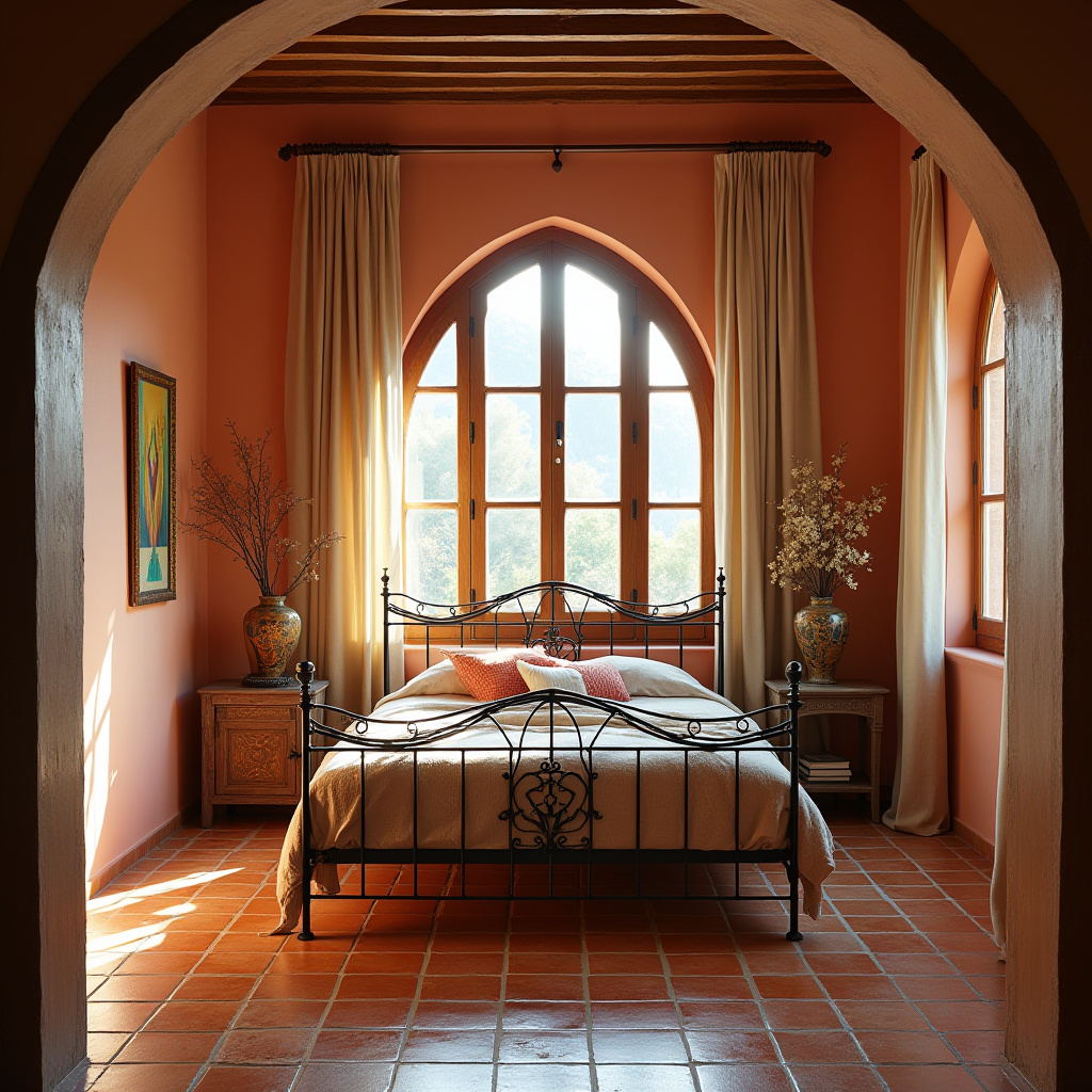 cozy boho bedroom 9