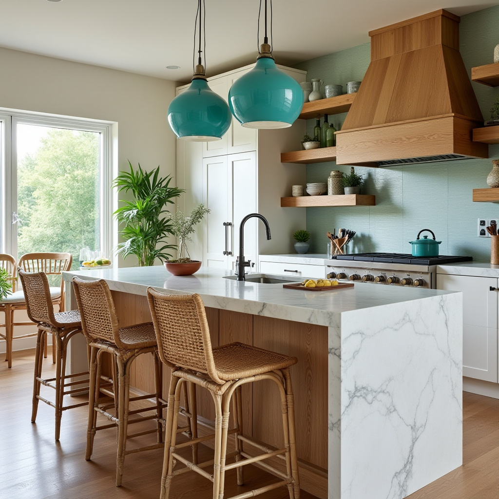 cozy boho kitchen 10