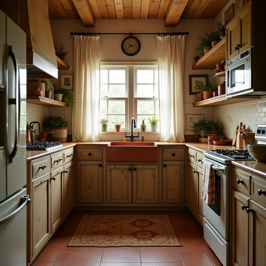 cozy boho kitchen 12