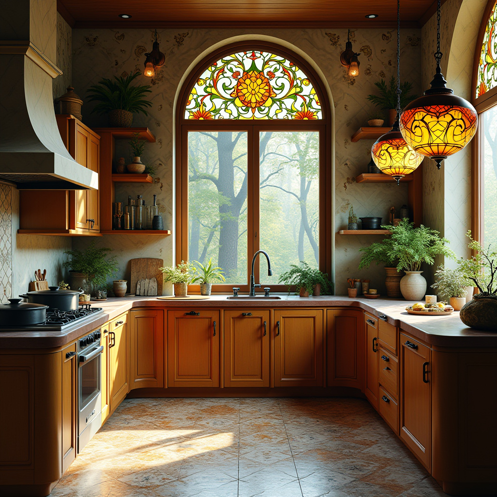 cozy boho kitchen 13